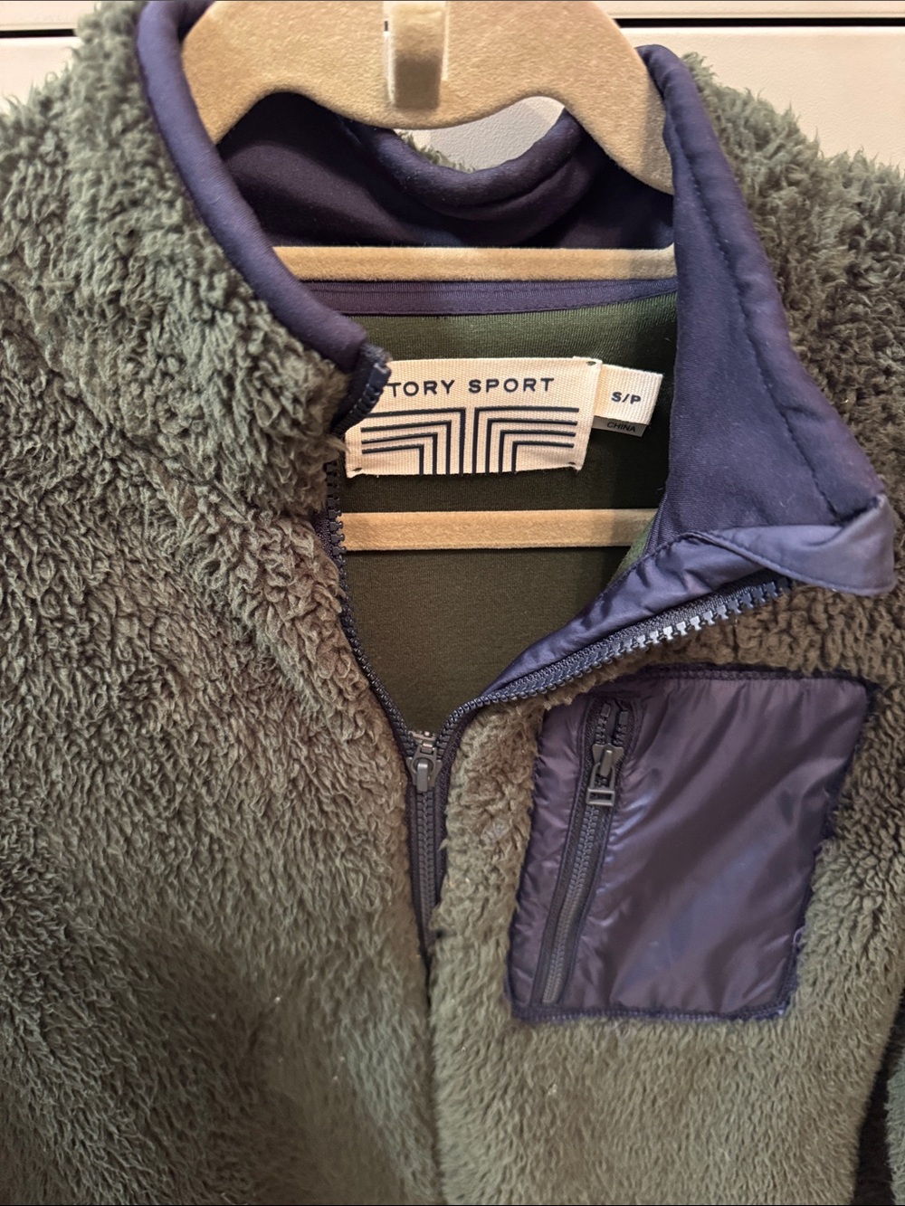 Tory Burch Sport Fleece Jacket